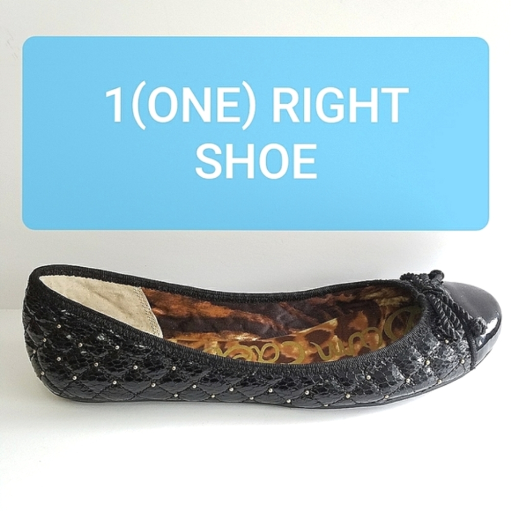 SINGLE RIGHT Shoe Ballet Flat Sam Edelman 8 1/2 M - Picture 3 of 7